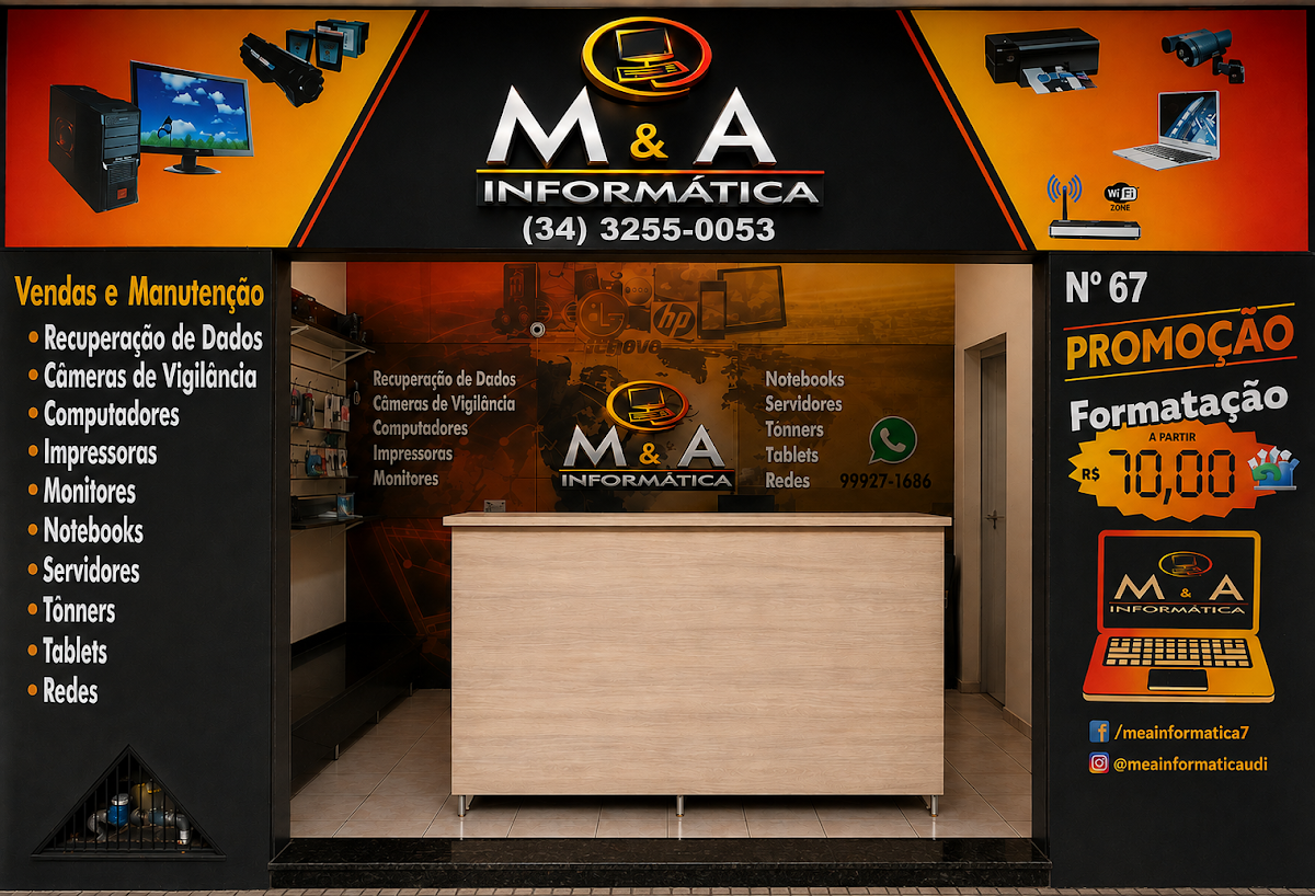 MeA Informática Uberlândia em Uberlândia