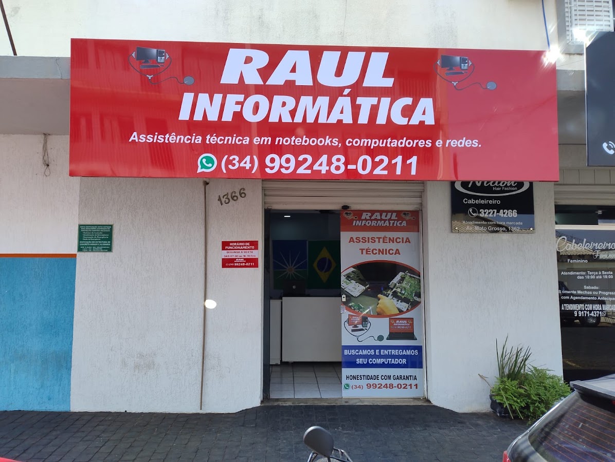 Conserto de Notebook em Uberlândia Raul Informática em Uberlândia
