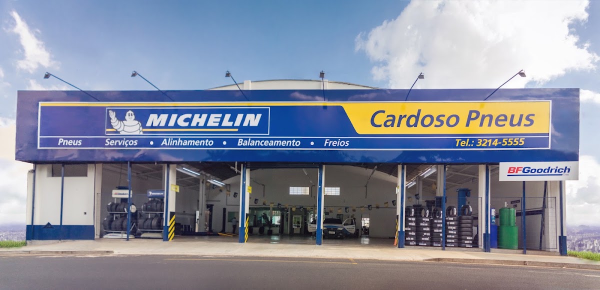 Cardoso Pneus Centro - Revenda Michelin Car Service em Uberlândia