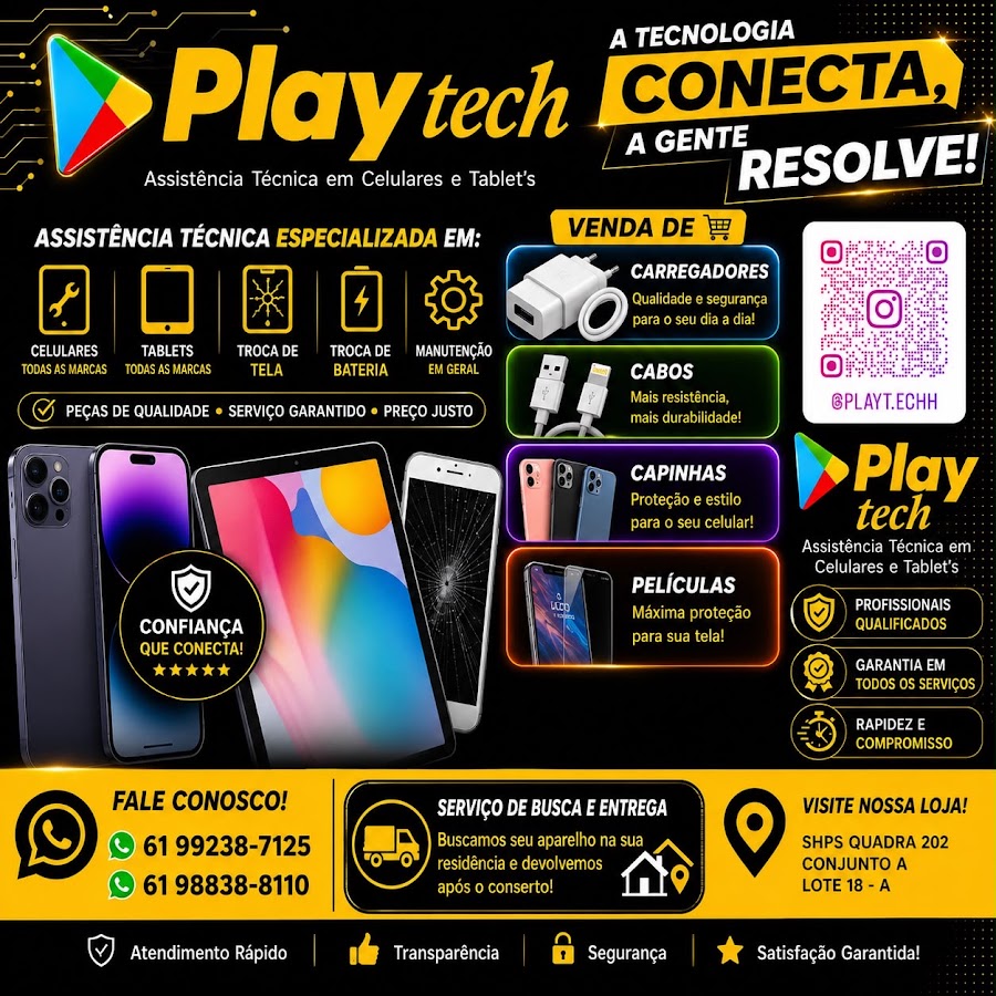 Play tech em Brasília
