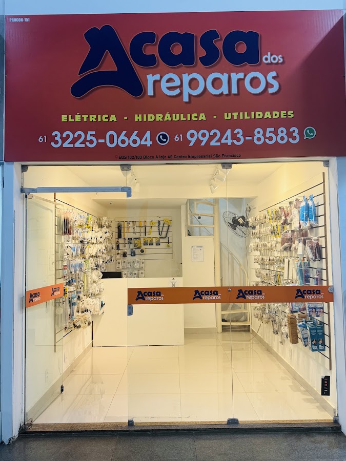 A Casa dos Reparos (reparos hidráulicos) em Brasília