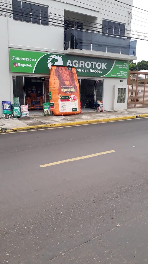 Agrotok casa das rações em Barra do Garças