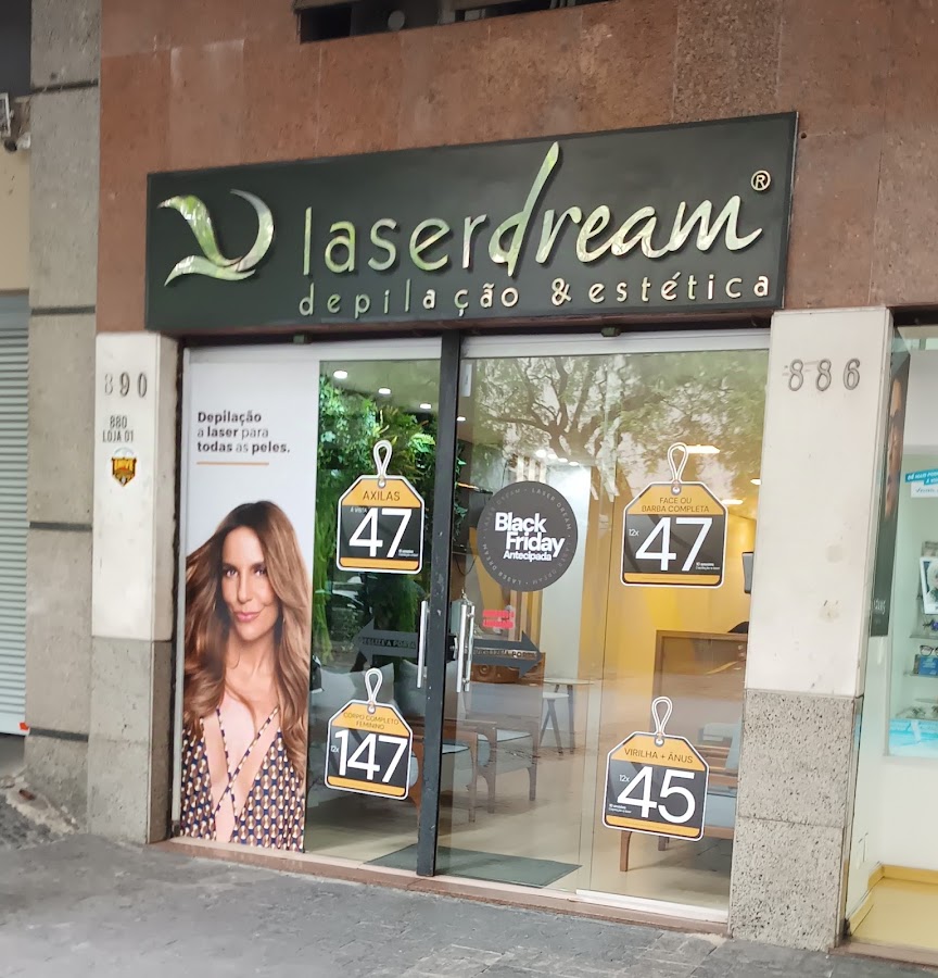 Depilação a Laser Belo Horizonte - Laser Dream (Centro) em Belo Horizonte