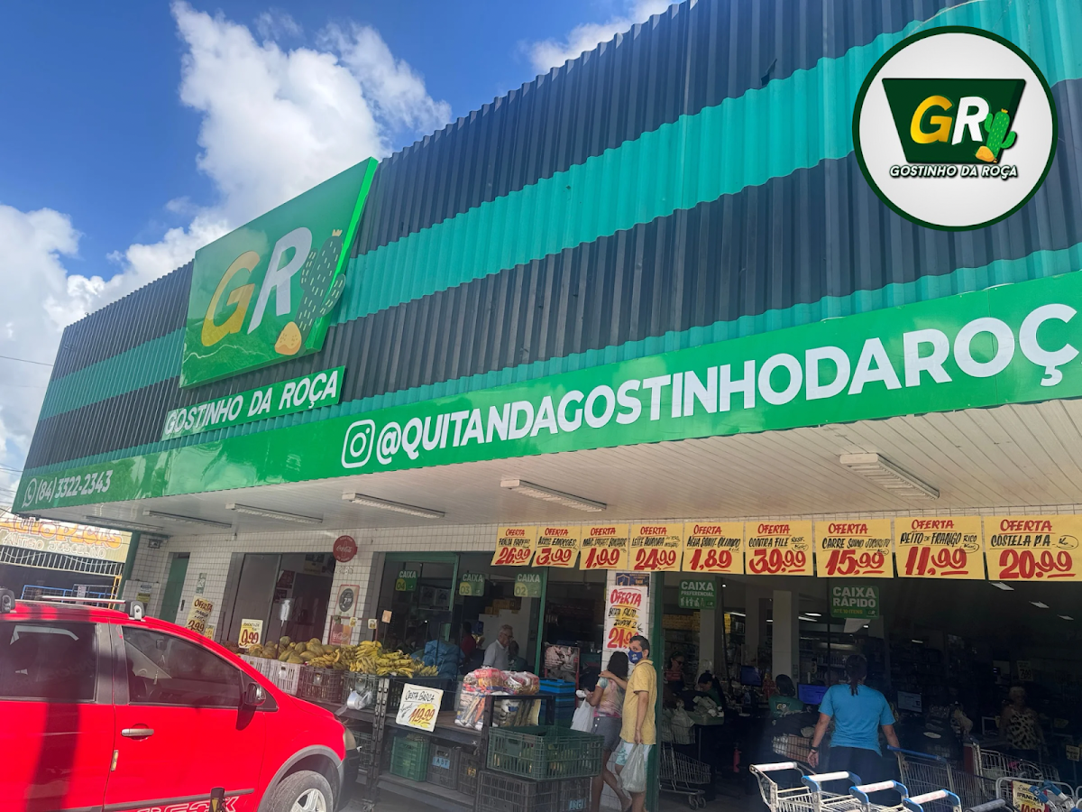 GOSTINHO DA ROÇA | FRUTAS E VERDURAS | AÇOUGUE em Natal