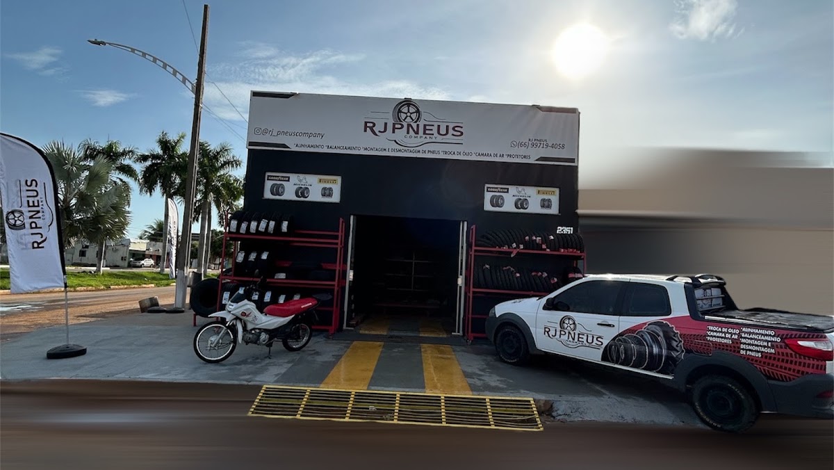 RJ PNEUS COMPANY em Querência