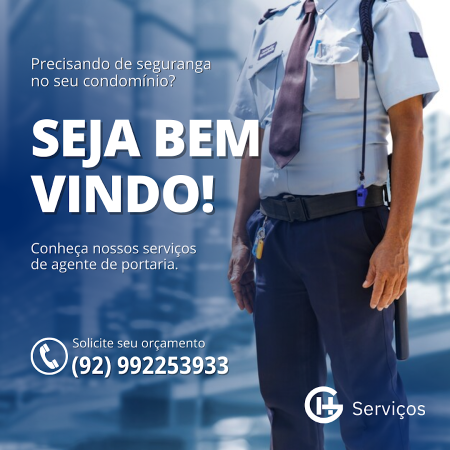 GH SERVIÇOS - Agente de Portaria e Conservação e Limpeza em Manaus