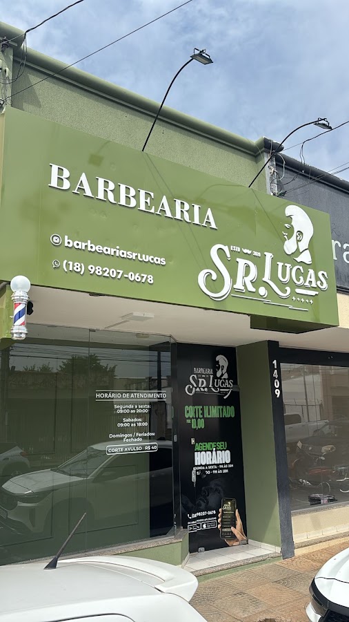 Barbearia Sr lucas em Birigui