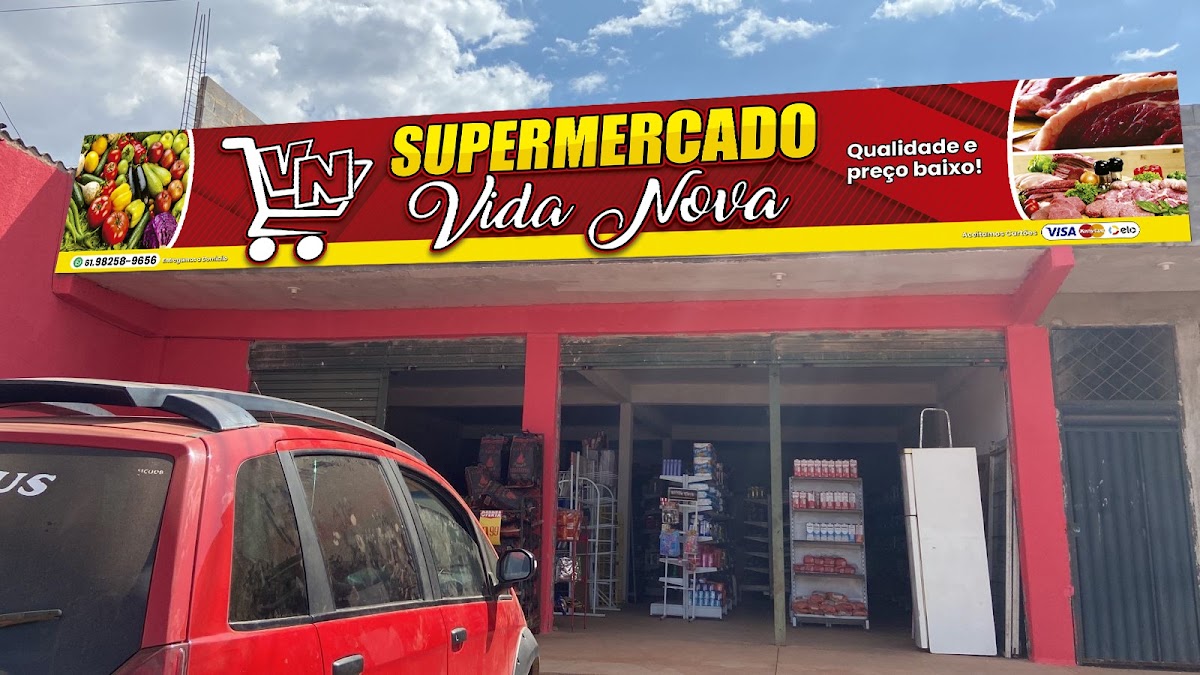 Supermercado Vida Nova em Águas Lindas de Goiás