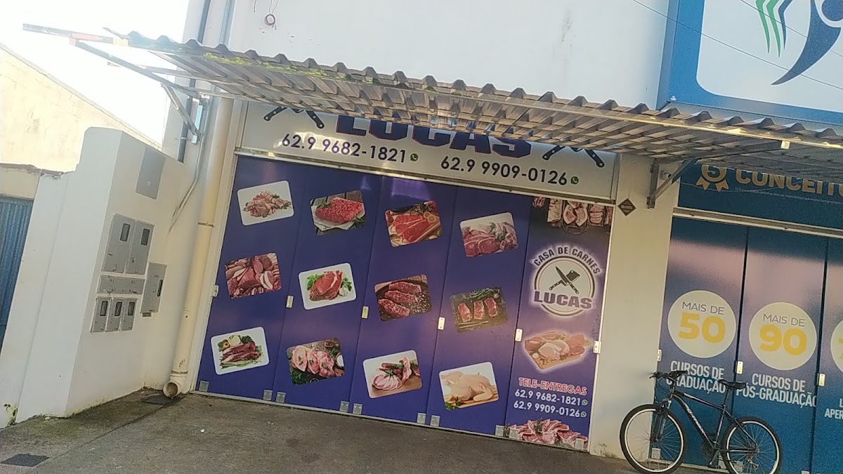 Casa de carnes Lucas em Bela Vista de Goiás