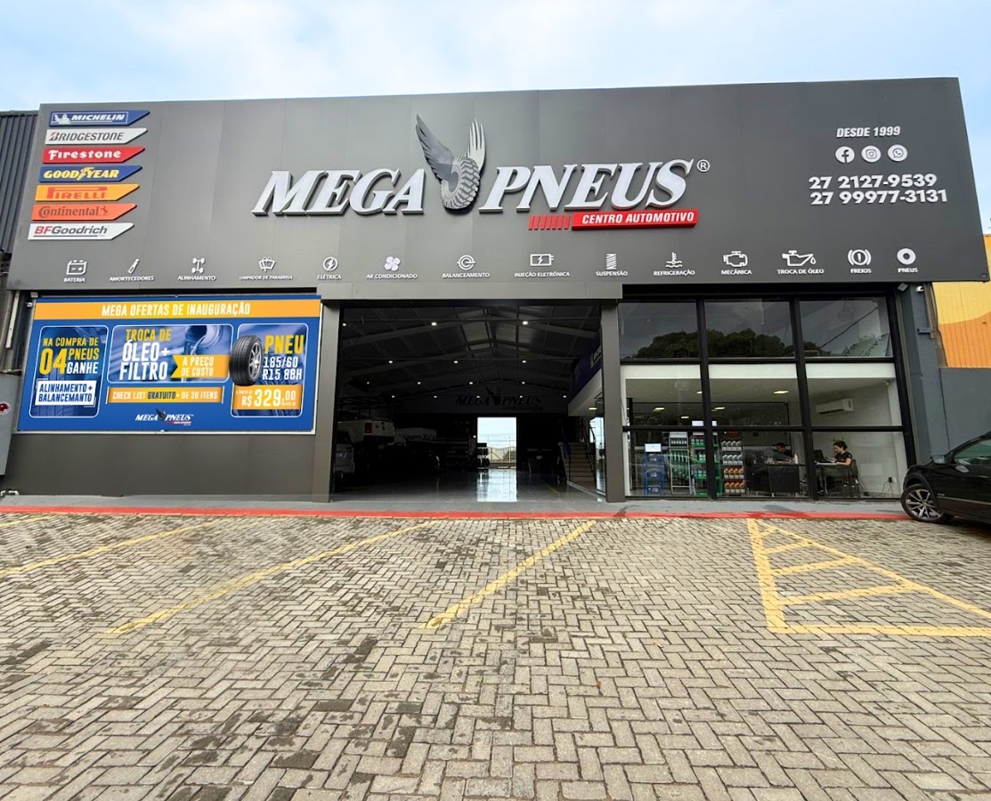 Mega Pneus Centro Automotivo em Serra