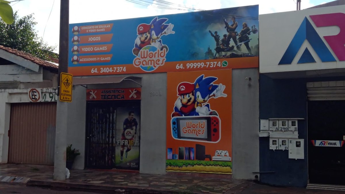 World Games Assistência Técnica e Venda de video games Acessórios em Itumbiara