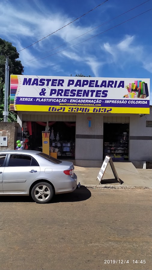 Master Papelaria em São Luiz do Norte