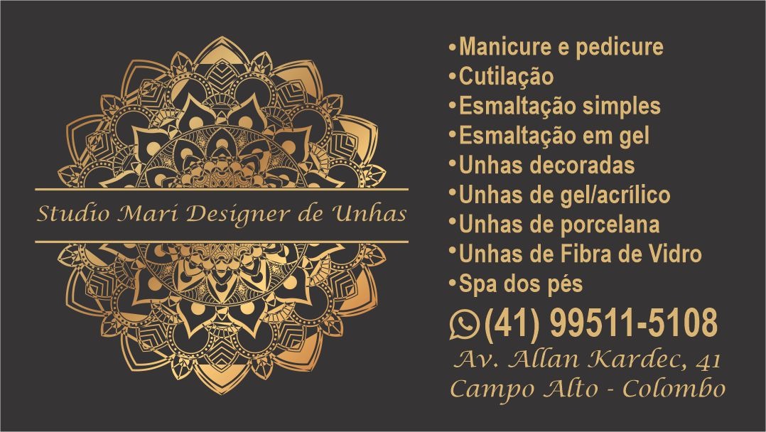 Studio Mari Designer de Unhas em Colombo