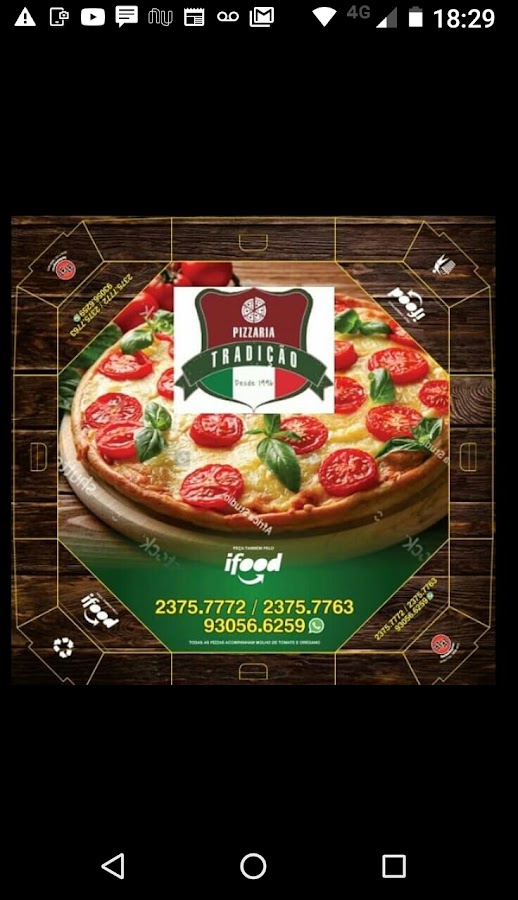 Pizzaria Tradição em Mauá