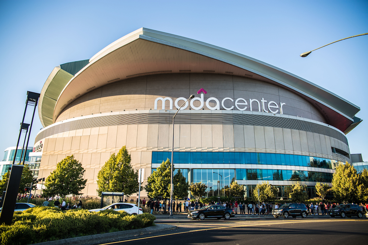 Moda Center em Portland