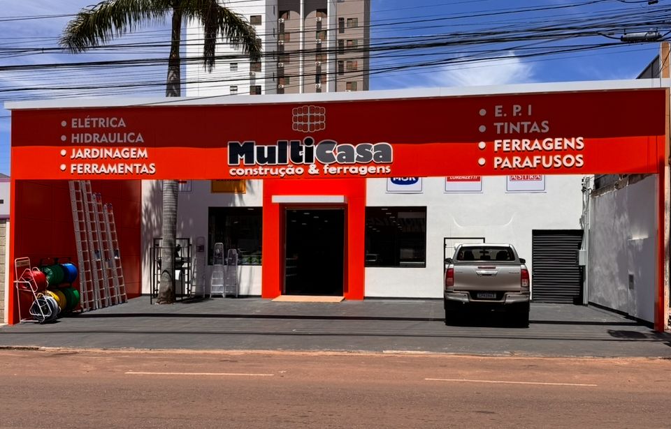 Multicasa Construção e Ferragens - Centro em Rondonópolis
