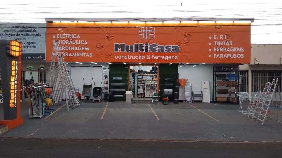 Multicasa Construção e Ferragens - Vila Operária em Rondonópolis