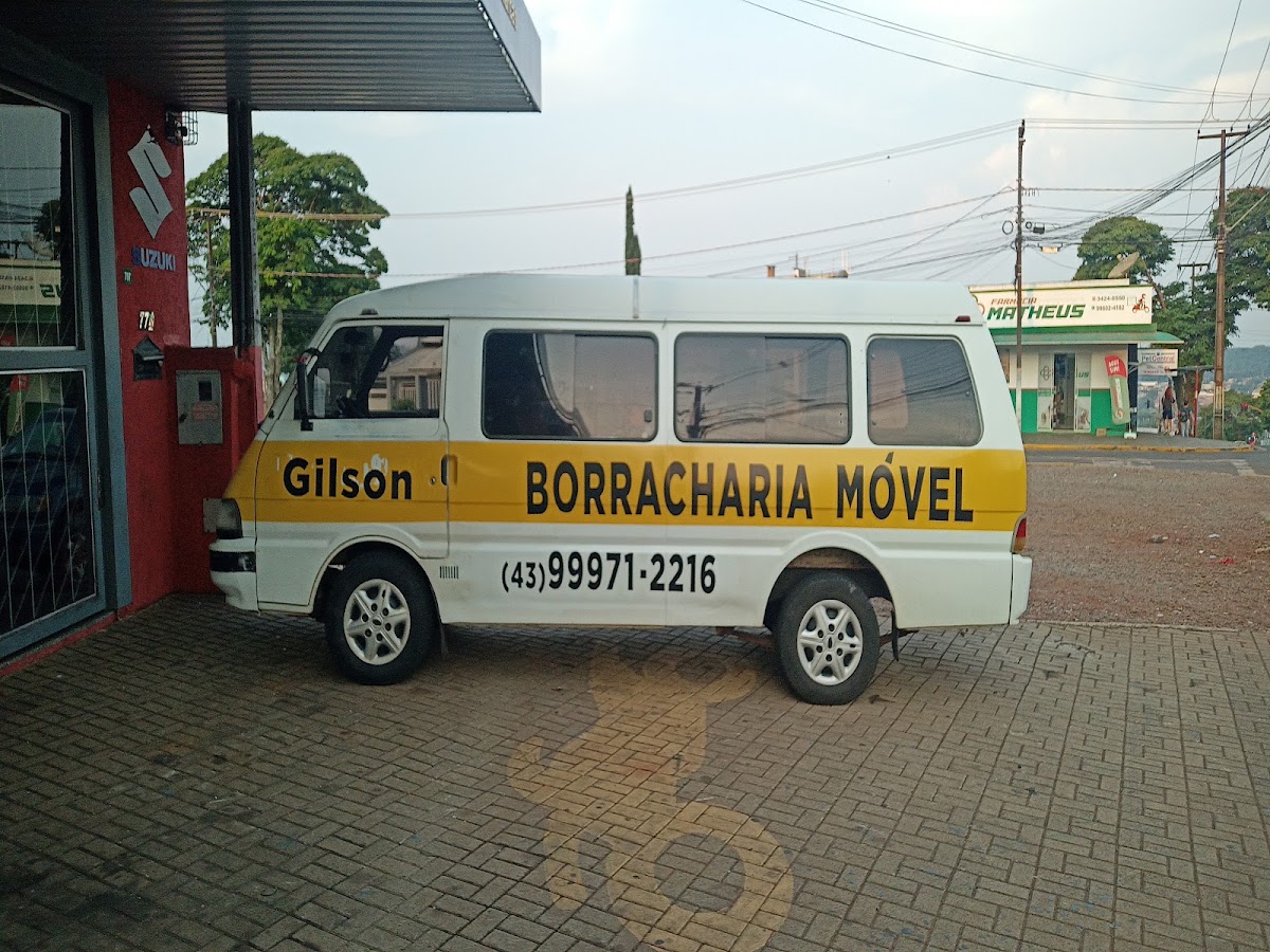 Borracharia móvel do Gilson em Apucarana